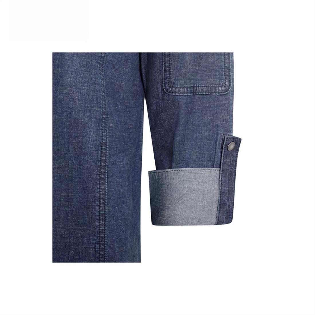 Tunică unisex din denim pentru bucătari - Imbracaminte de protectie