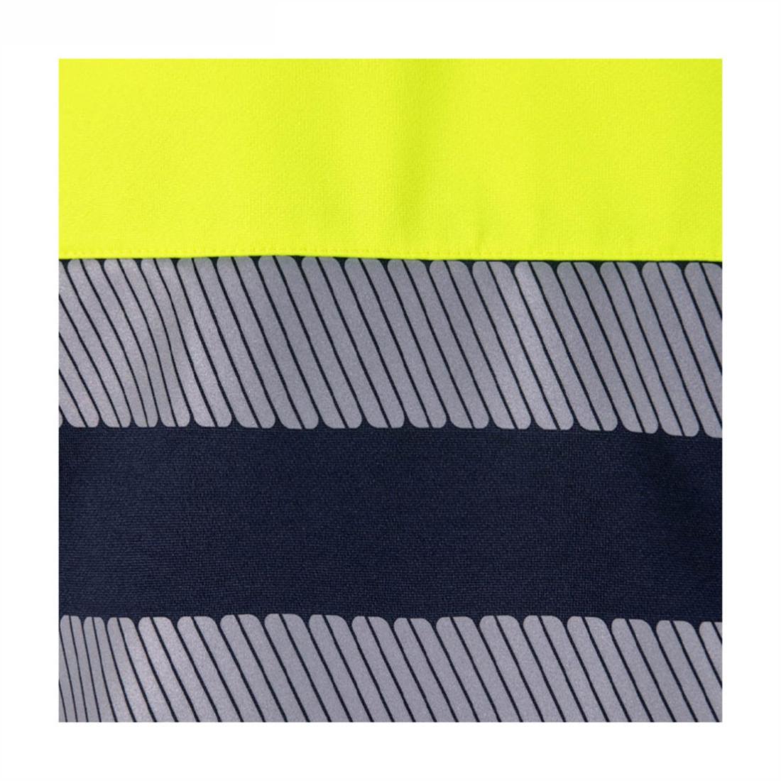 Bluzon HiVis bicolor cu fermoar 1/4 și benzi segmentate - Imbracaminte de protectie
