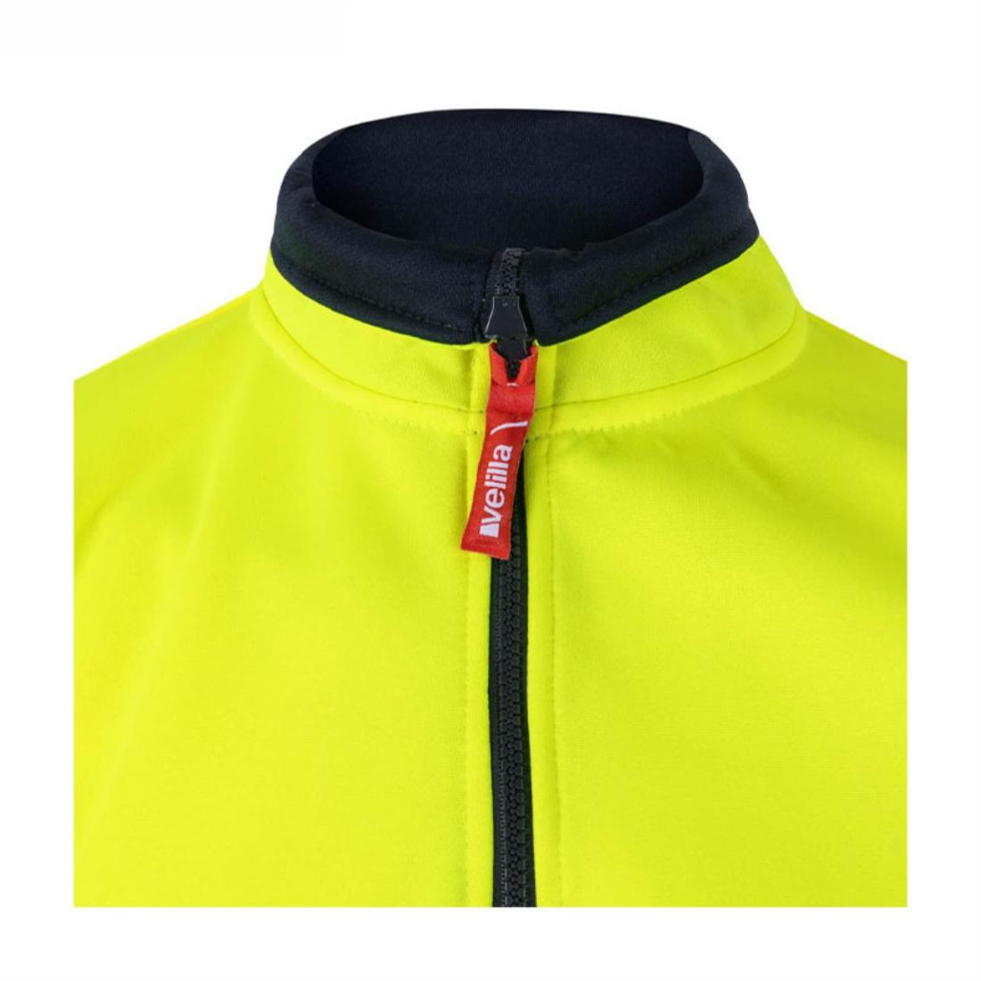Bluzon HiVis bicolor cu fermoar 1/4 și benzi segmentate - Imbracaminte de protectie