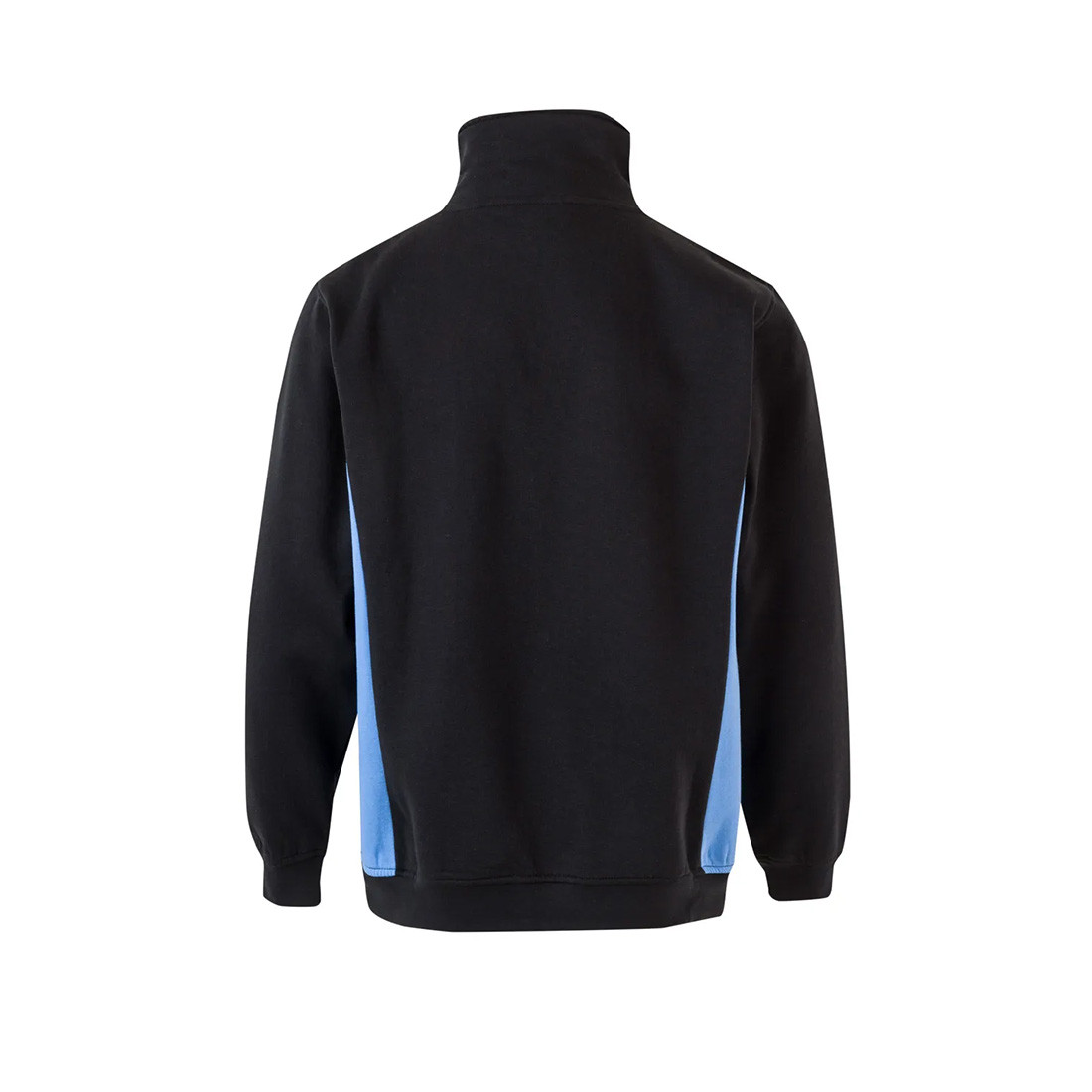 Sweatshirt bicolore avec zip 3/4 - Les vêtements de protection Sweatshirt bicolore avec zip 3/4 - Les vêtements de protection