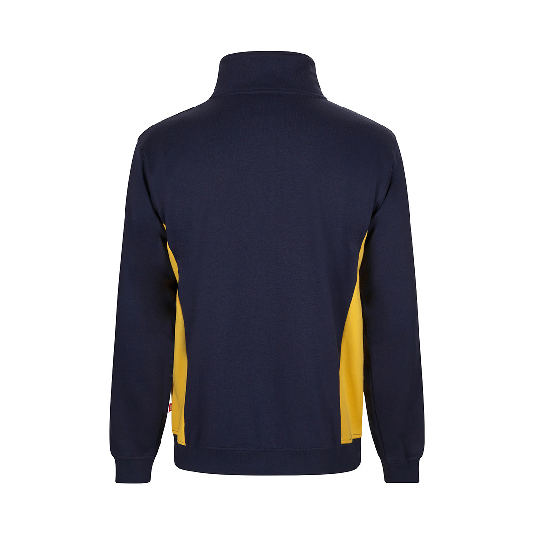 Sweatshirt bicolore avec zip 3/4 - Les vêtements de protection Sweatshirt bicolore avec zip 3/4 - Les vêtements de protection