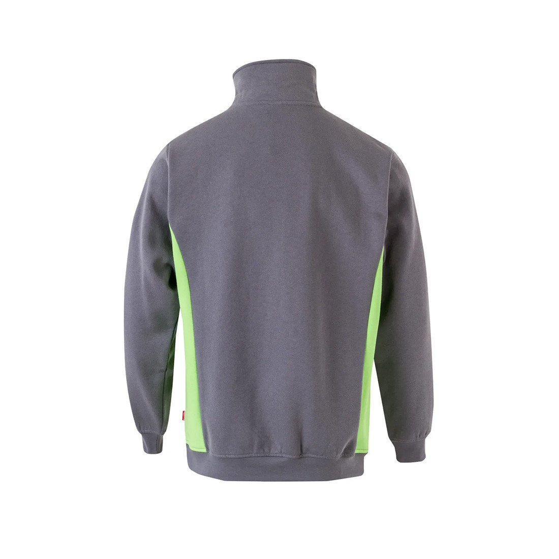 Sweatshirt bicolore avec zip 3/4 - Les vêtements de protection Sweatshirt bicolore avec zip 3/4 - Les vêtements de protection