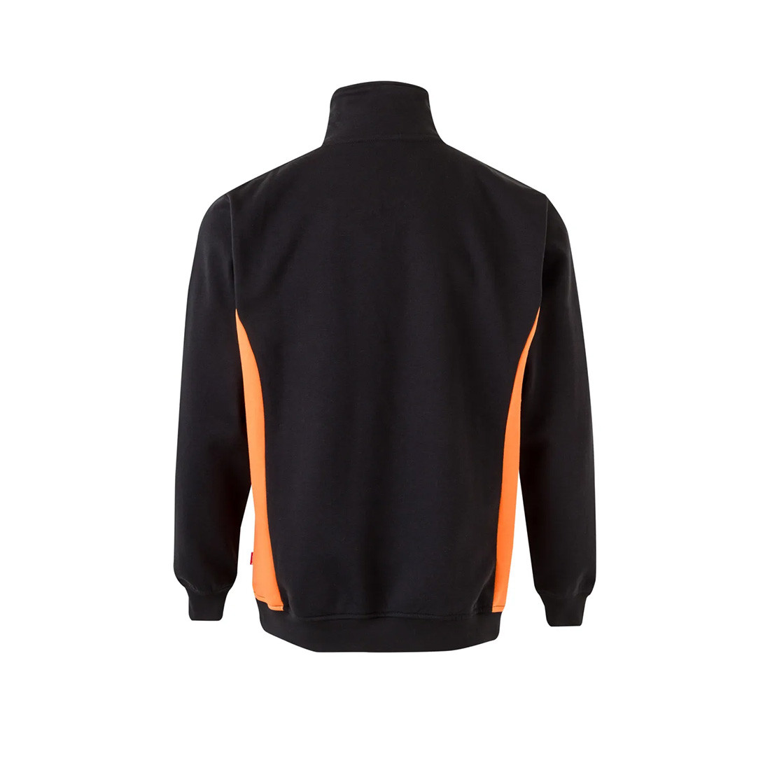 Sweatshirt bicolore avec zip 3/4 - Les vêtements de protection Sweatshirt bicolore avec zip 3/4 - Les vêtements de protection