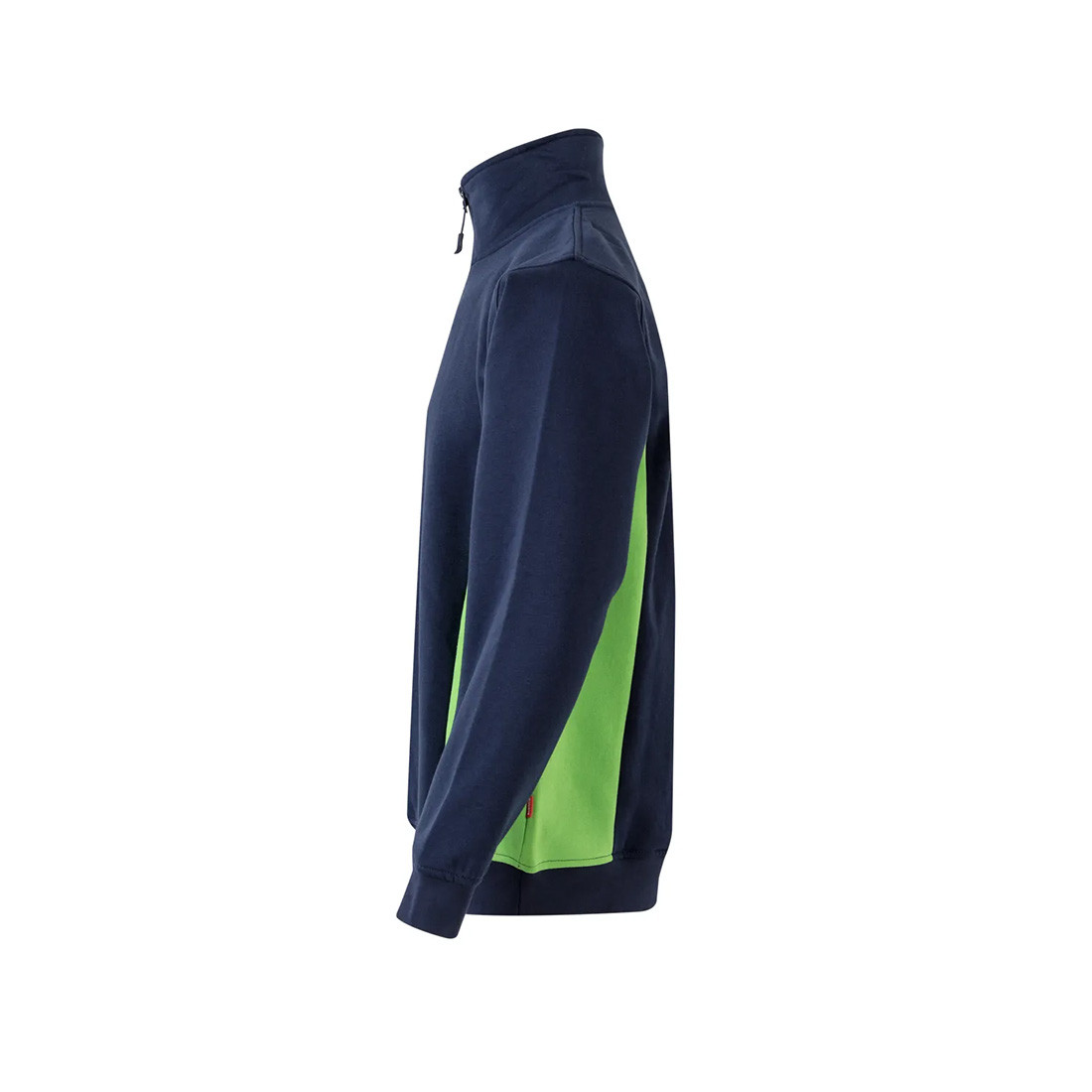 Sweatshirt bicolore avec zip 3/4 - Les vêtements de protection Sweatshirt bicolore avec zip 3/4 - Les vêtements de protection