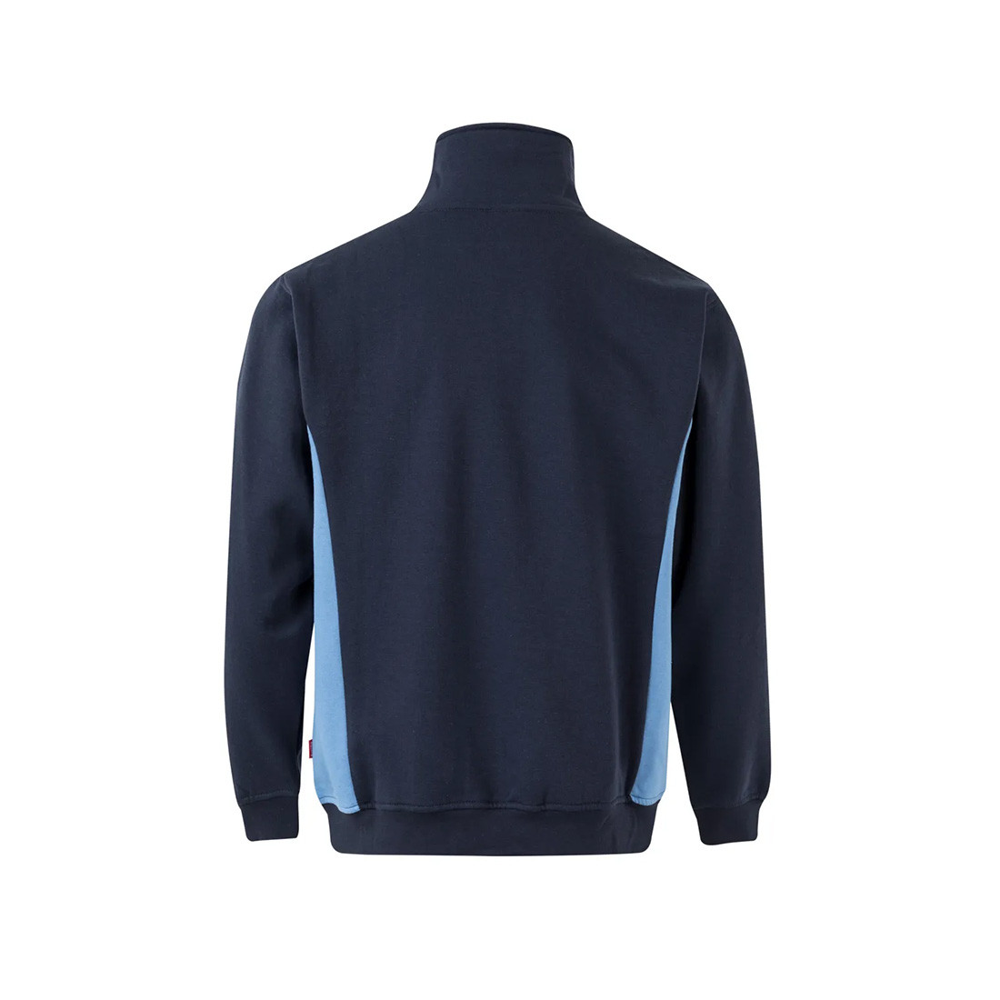 Sweatshirt bicolore avec zip 3/4 - Les vêtements de protection Sweatshirt bicolore avec zip 3/4 - Les vêtements de protection