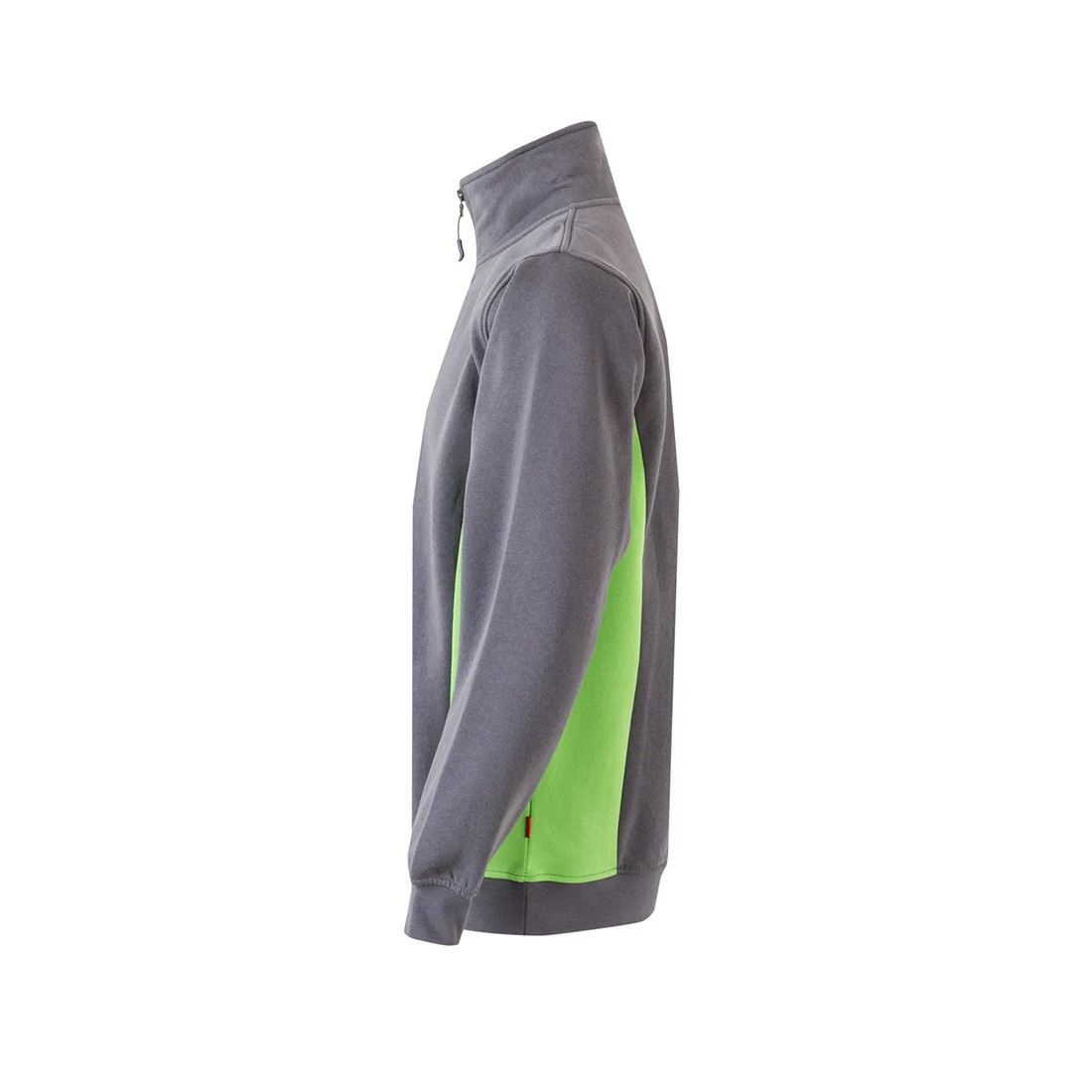 Sweatshirt bicolore avec zip 3/4 - Les vêtements de protection Sweatshirt bicolore avec zip 3/4 - Les vêtements de protection