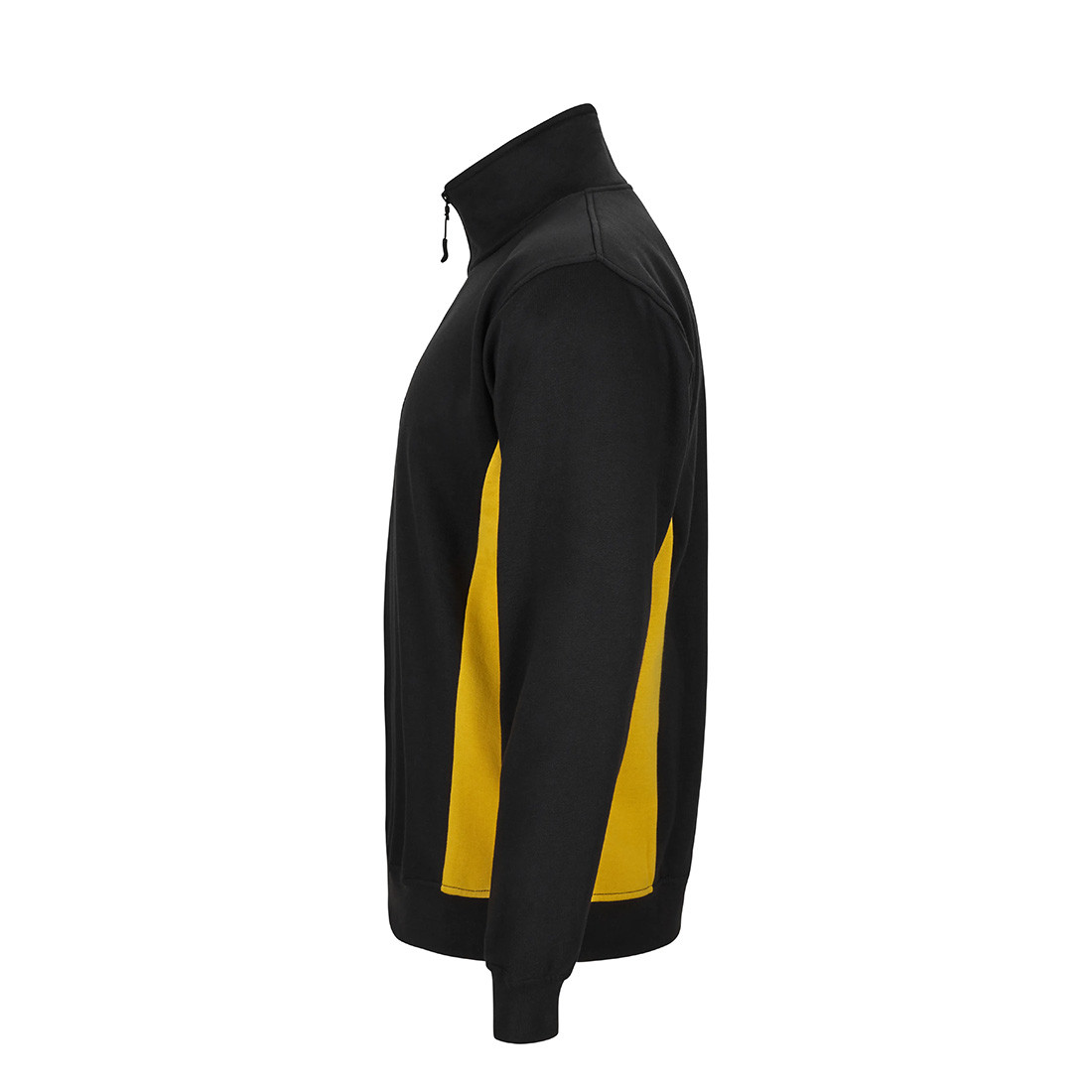 Sweatshirt bicolore avec zip 3/4 - Les vêtements de protection Sweatshirt bicolore avec zip 3/4 - Les vêtements de protection