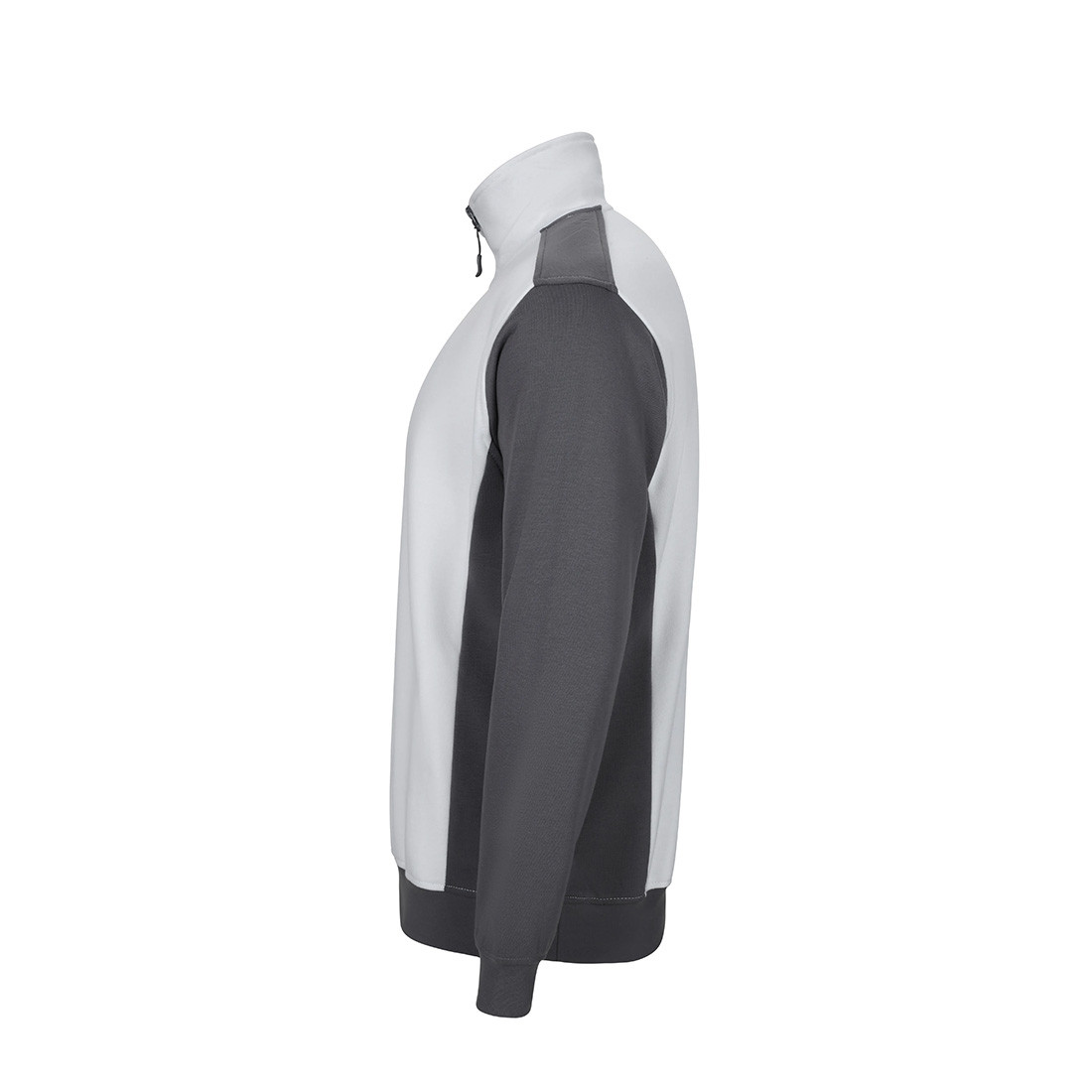 Felpa bicolore con zip 3/4 - Abbigliamento di protezione Felpa bicolore con zip 3/4 - Abbigliamento di protezione