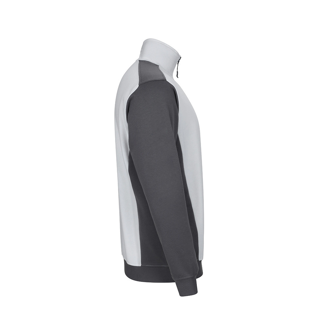 Felpa bicolore con zip 3/4 - Abbigliamento di protezione Felpa bicolore con zip 3/4 - Abbigliamento di protezione