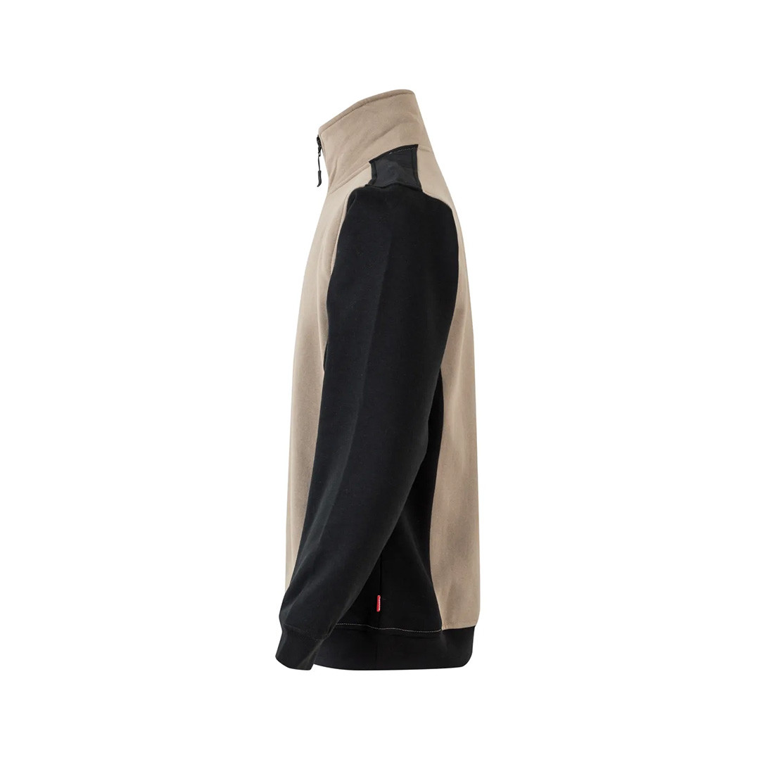 Felpa bicolore con zip 3/4 - Abbigliamento di protezione Felpa bicolore con zip 3/4 - Abbigliamento di protezione