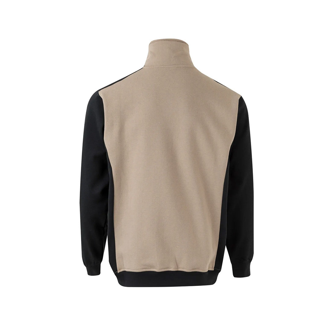 Felpa bicolore con zip 3/4 - Abbigliamento di protezione Felpa bicolore con zip 3/4 - Abbigliamento di protezione