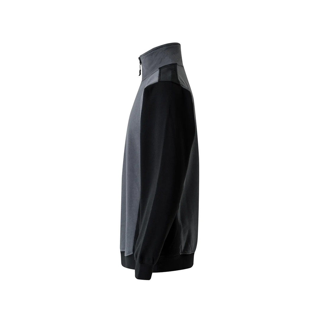 Felpa bicolore con zip 3/4 - Abbigliamento di protezione Felpa bicolore con zip 3/4 - Abbigliamento di protezione