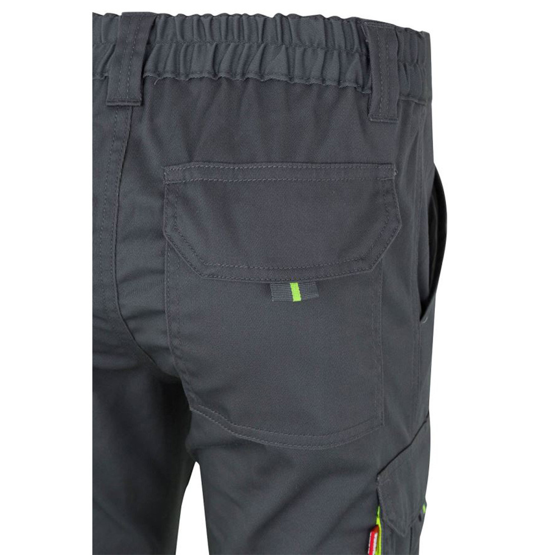 Pantaloni stretch bicolore multitasche - Abbigliamento di protezione