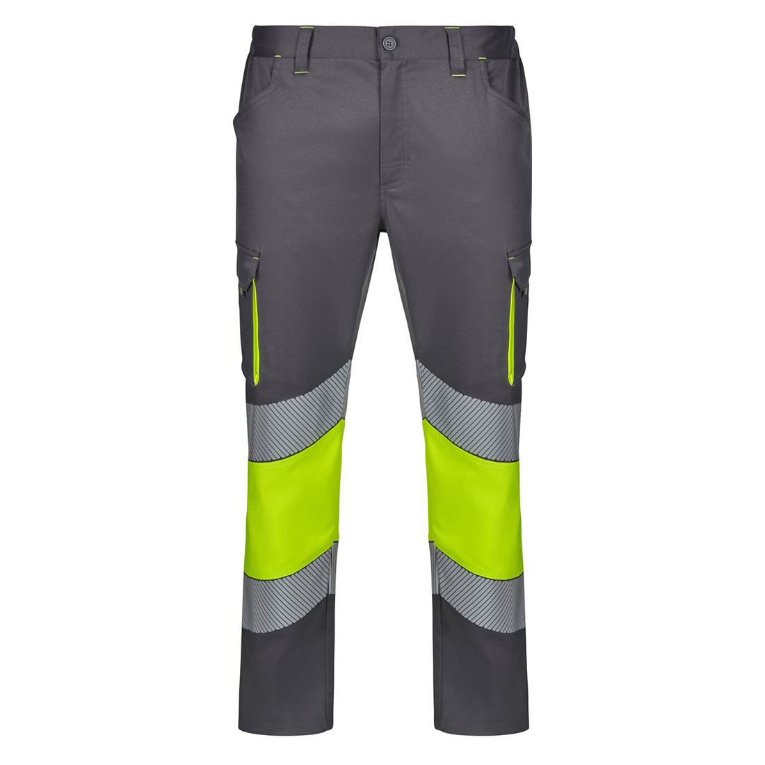 Pantaloni stretch bicolore banda segmentata - Abbigliamento di protezione