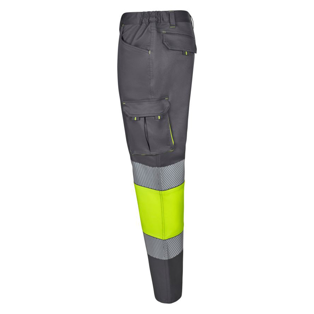 Pantaloni stretch bicolore banda segmentata - Abbigliamento di protezione