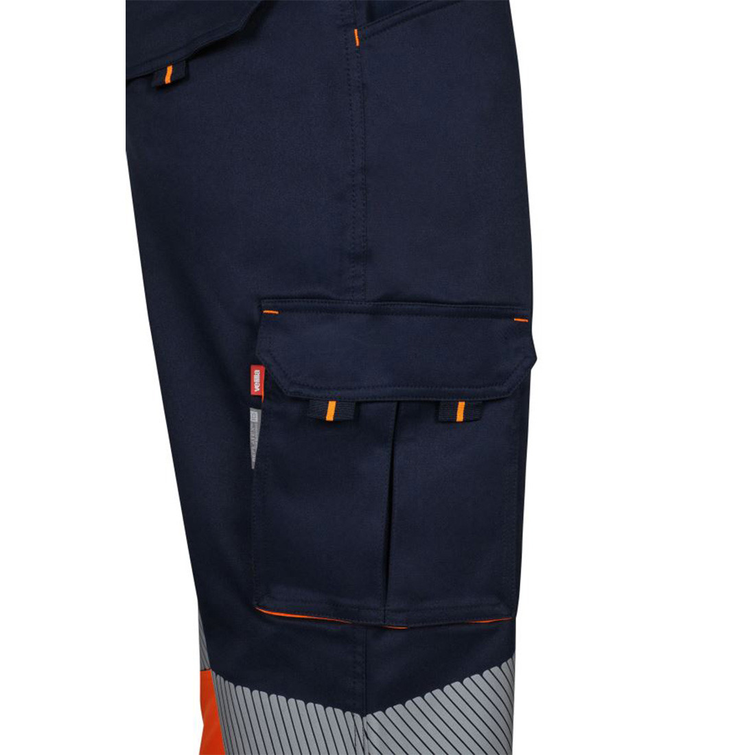 Pantaloni stretch bicolore banda segmentata - Abbigliamento di protezione