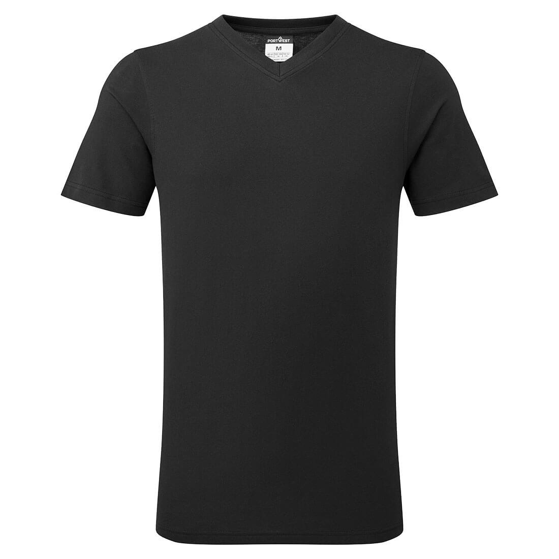 V-Neck Cotton T-Shirt - Safetywear