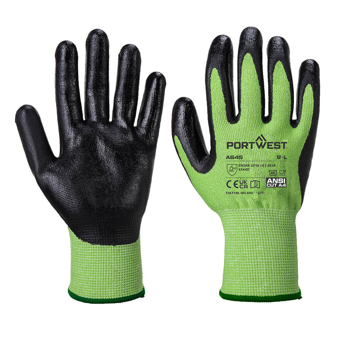 Grün Cut 5 Nitrile Foam - Arbeitschutz Grün Cut 5 Nitrile Foam - Arbeitschutz