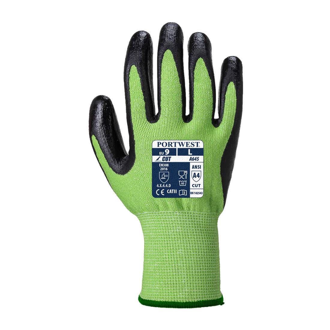 Vert Cut 5 nitrile Foam - Les équipements de protection individuelle Vert Cut 5 nitrile Foam - Les équipements de protection individuelle