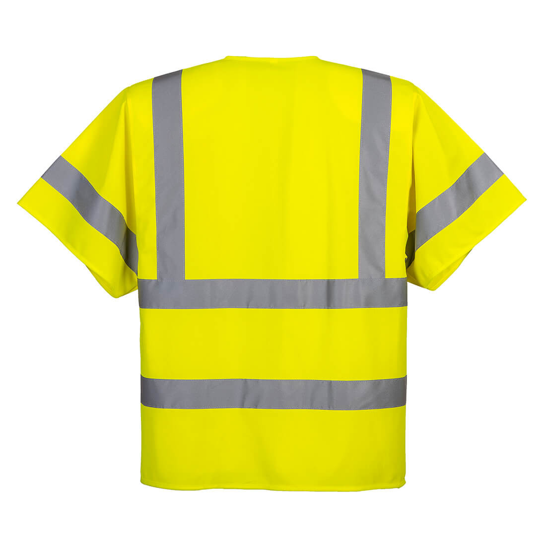 Hi-Vis Half Sleeve Zip Vest - Safetywear