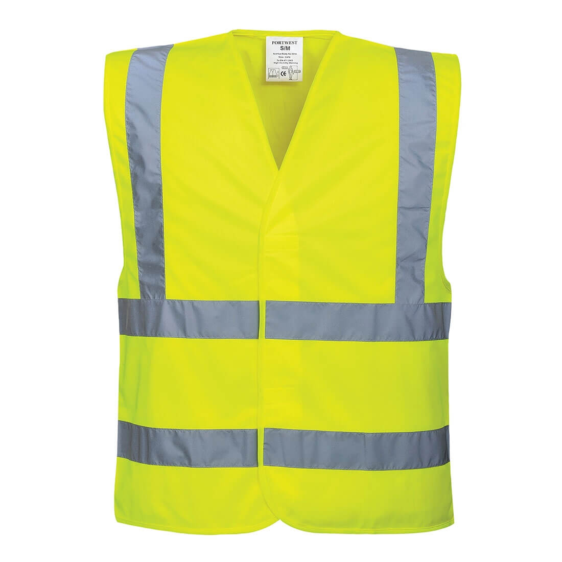 2-Reflex-Warnschutz-Weste - Arbeitskleidung