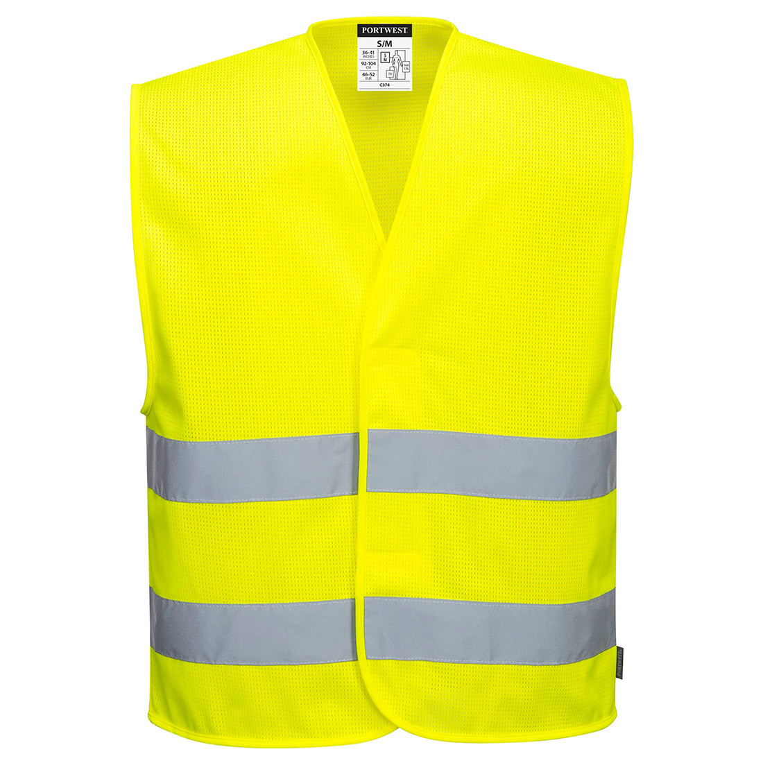 MeshAir Hi-Vis Two Band Vest - Safetywear MeshAir Hi-Vis Two Band Vest - Safetywear