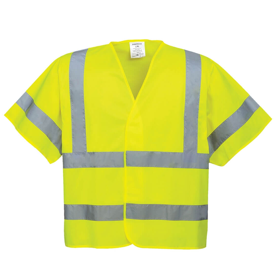 Kurzarm-Warnschutz-Weste - Arbeitskleidung