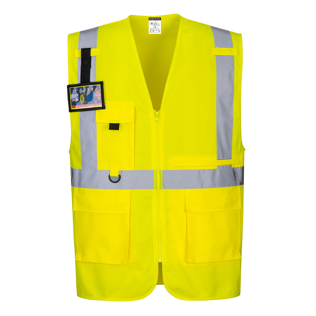 Hi-Vis Executive Vest With Tablet Pocket - Safetywear Hi-Vis Executive Vest With Tablet Pocket - Safetywear