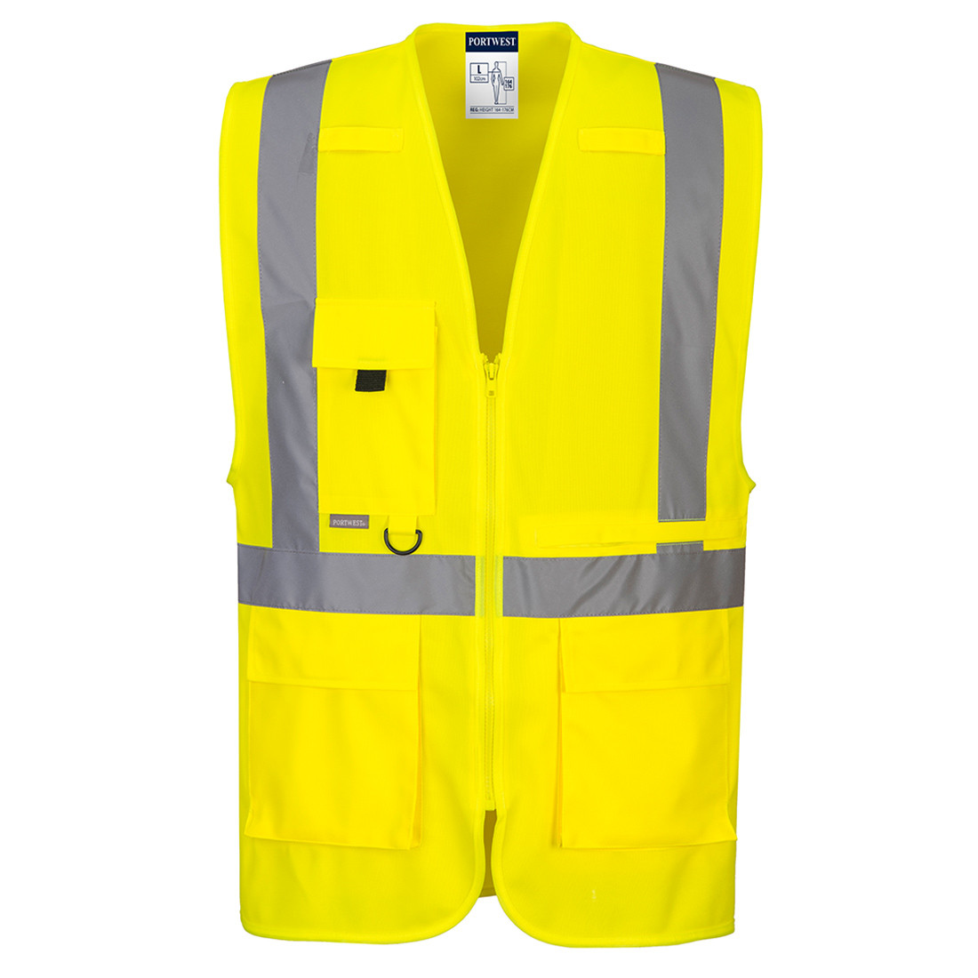 Hi-Vis Executive Vest With Tablet Pocket - Safetywear Hi-Vis Executive Vest With Tablet Pocket - Safetywear