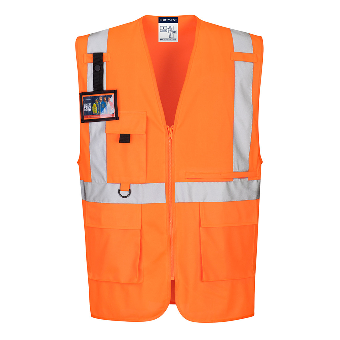 Hi-Vis Executive Vest With Tablet Pocket - Safetywear Hi-Vis Executive Vest With Tablet Pocket - Safetywear
