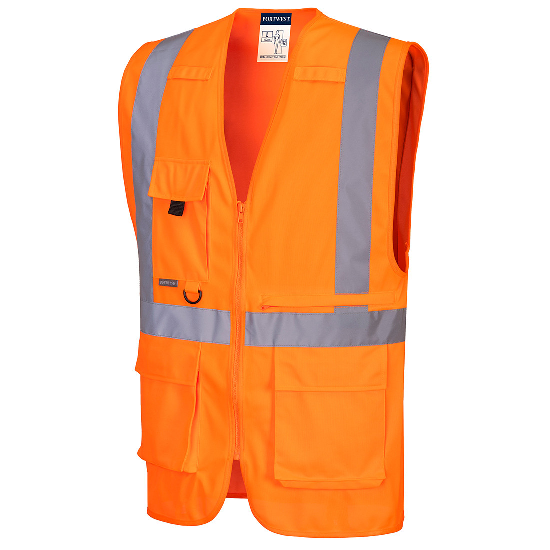 Hi-Vis Executive Vest With Tablet Pocket - Safetywear Hi-Vis Executive Vest With Tablet Pocket - Safetywear