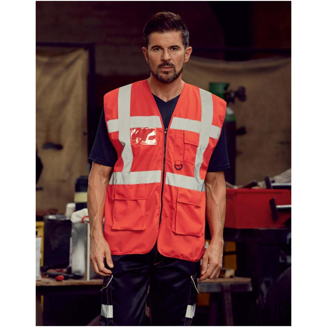 Fluo Executive Waistcoat - Safetywear Fluo Executive Waistcoat - Safetywear