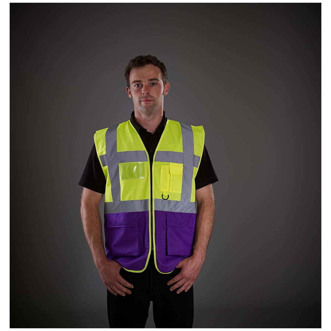 Fluo Executive Waistcoat - Safetywear Fluo Executive Waistcoat - Safetywear