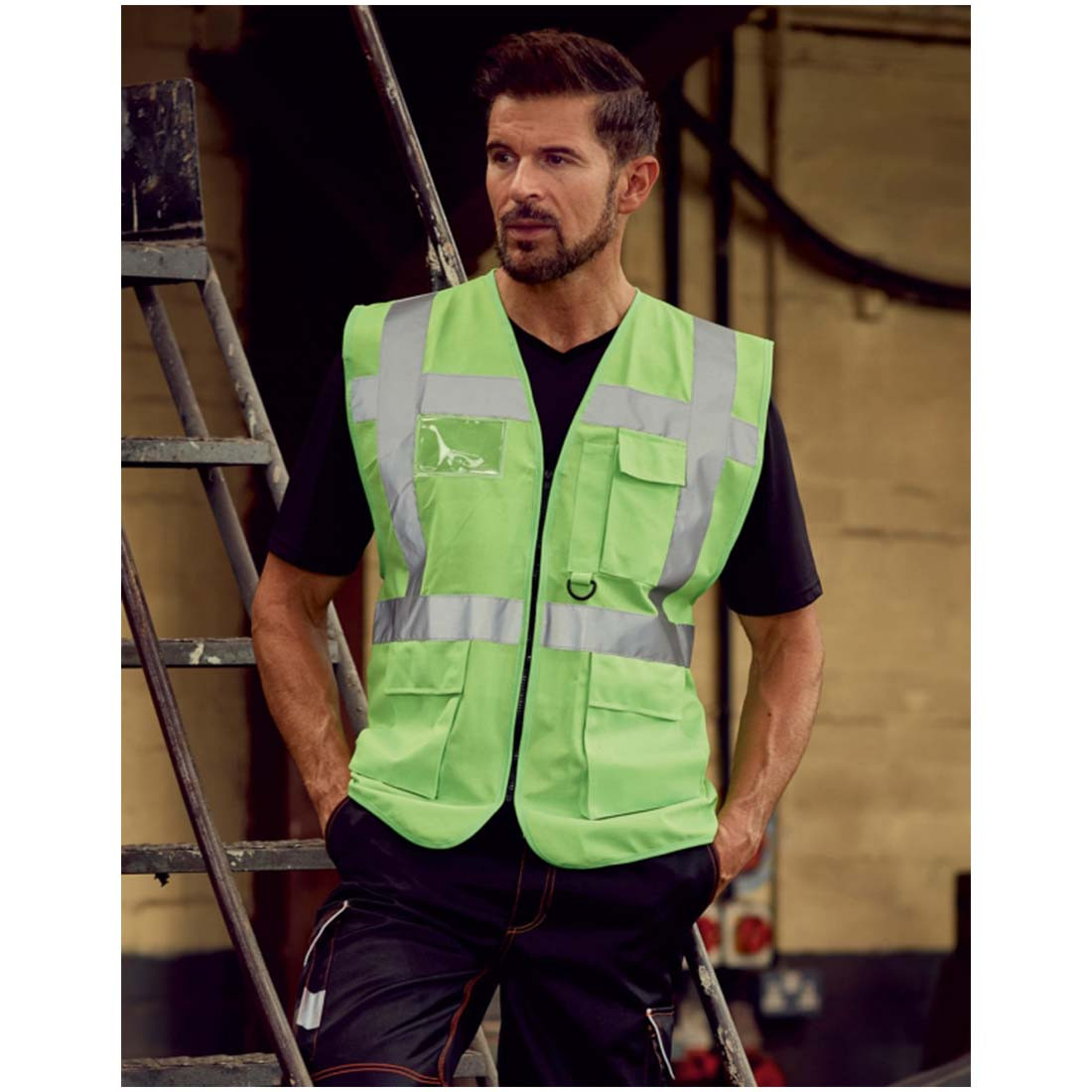 Fluo Executive Waistcoat - Safetywear Fluo Executive Waistcoat - Safetywear
