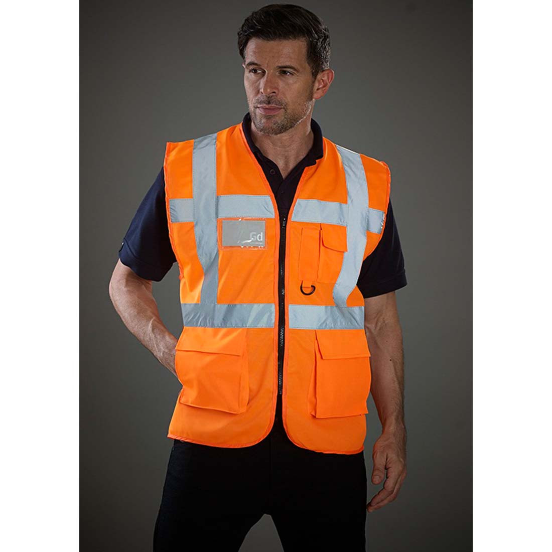 Fluo Executive Waistcoat - Safetywear Fluo Executive Waistcoat - Safetywear
