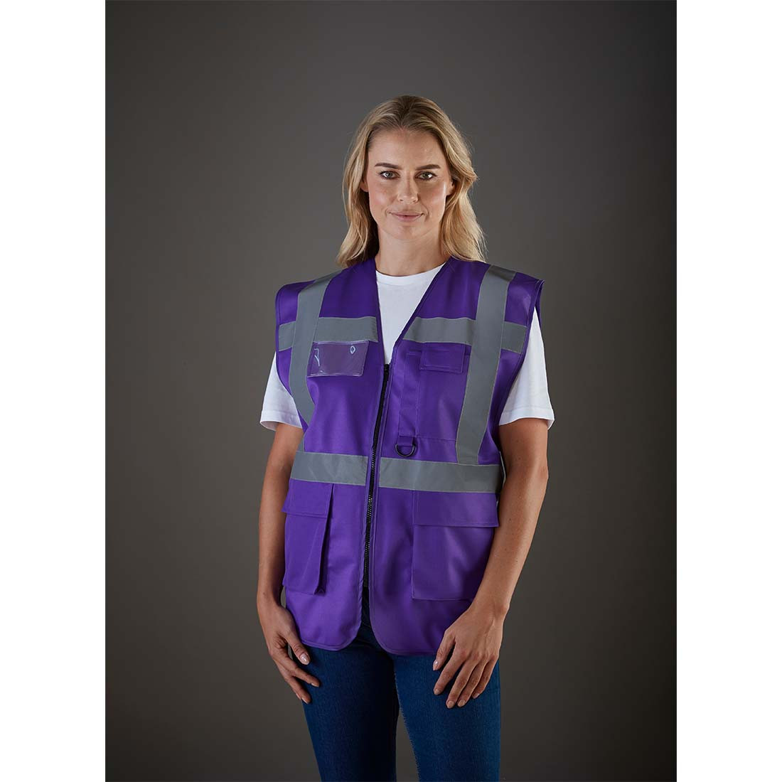Fluo Executive Waistcoat - Safetywear Fluo Executive Waistcoat - Safetywear