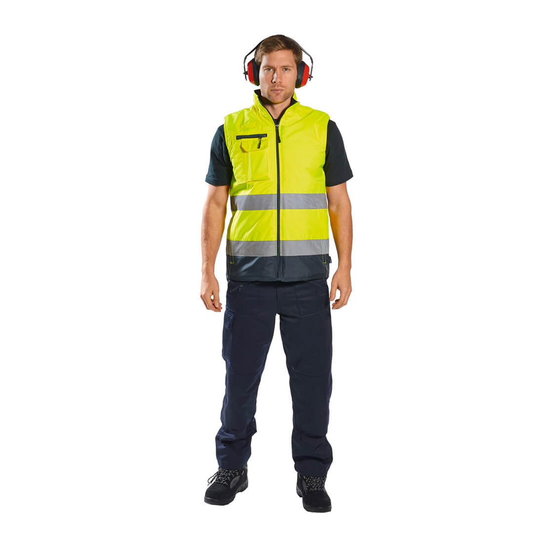 Hi-Vis Two Tone Bodywarmer - Safetywear
