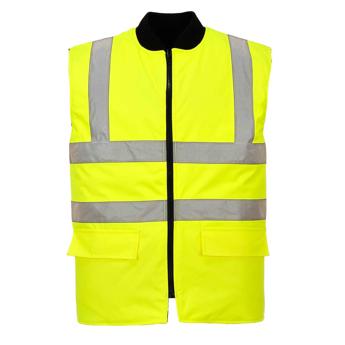 Wendebare Warnschutz-Weste - Arbeitskleidung