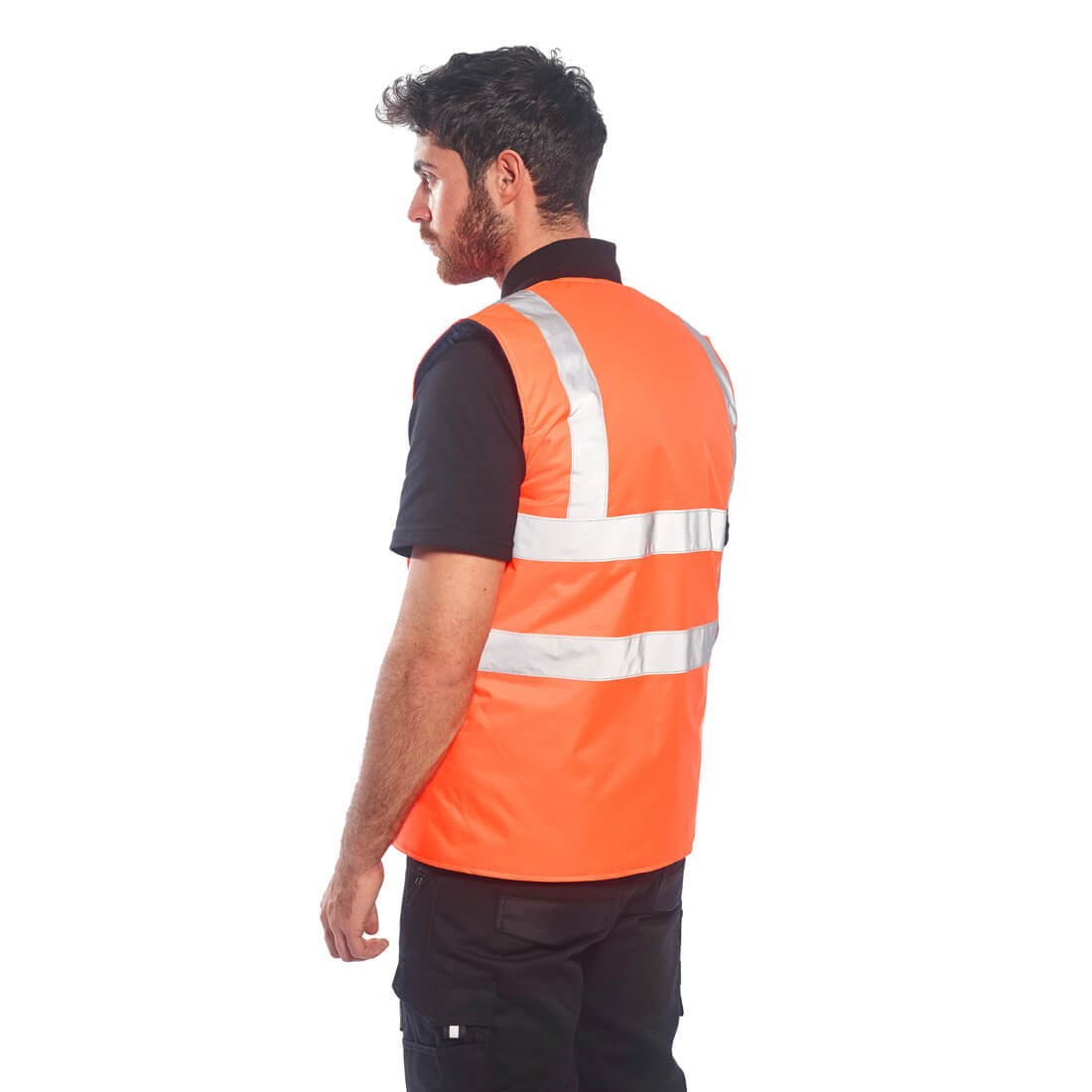 Wendebare Warnschutz-Weste - Arbeitskleidung