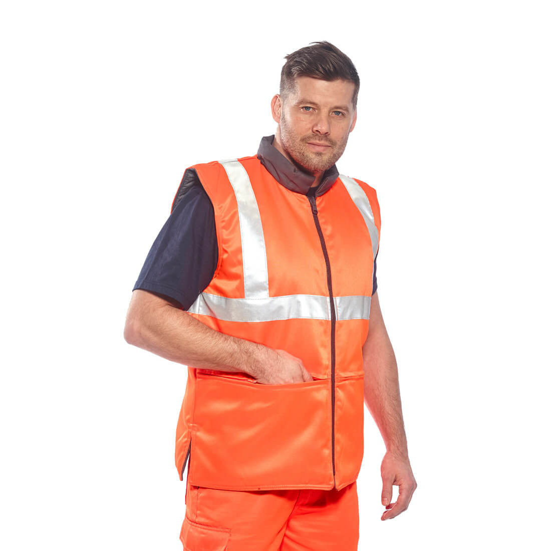 Warnschutz-Wende-Weste GO/RT - Arbeitskleidung