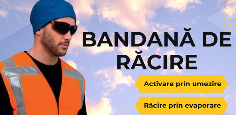 Bandanele de racire - partenerul perfect pentru orice meserias in zilele toride!