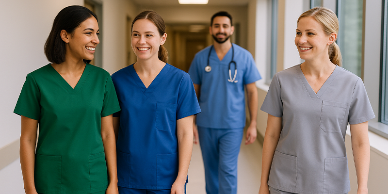 Cum alegi imbracamintea medicala potrivita: materiale, confort si siguranta