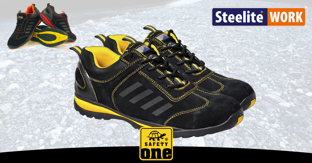 Steelite™ Lusum S1P HRO - Pantofi de protecție calitate 3 în 1